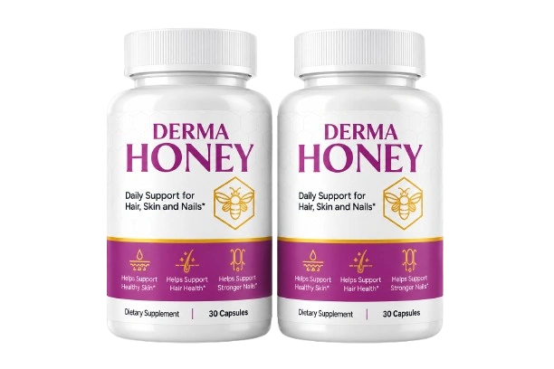 DermaHoney daily skin and beauty wellness supplement