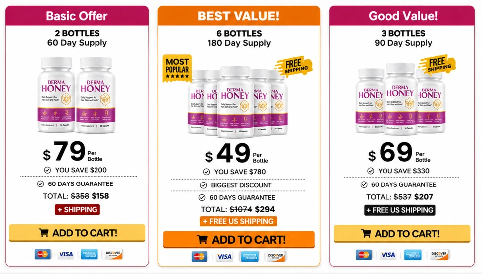 DermaHoney Price